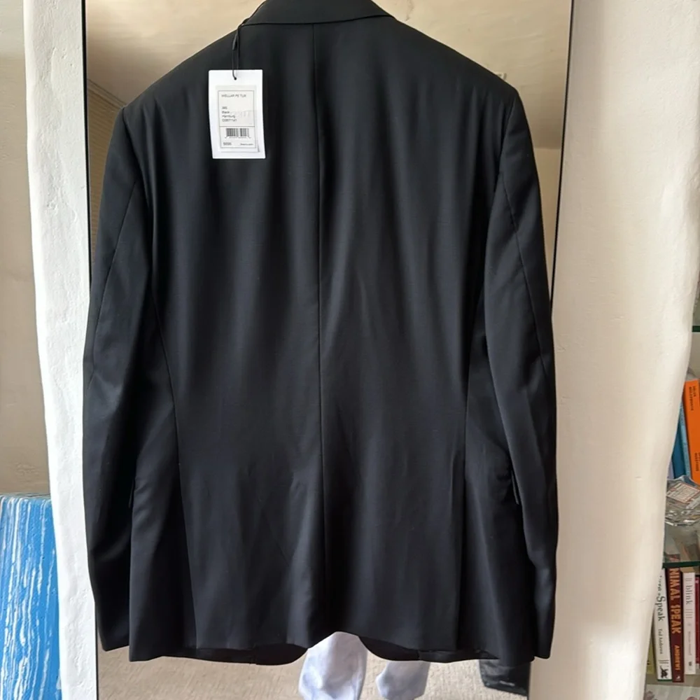 NWT Theory Men’s Tuxedo Jacket size 38 S - Picture 6 of 10